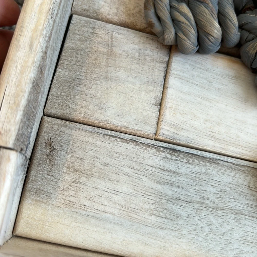 Rustic‎ Gray Woven Turtle Wall Art